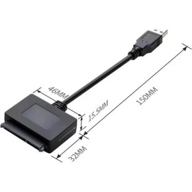Resim Storemax CR29 Usb3.0 Sata Kablosu 2,5 Inç SSD HDD Sabit Disk Dönüştürücü 5gbps Hızında Çevirici Adaptör 