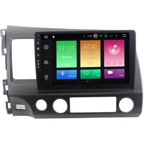 Resim Navimex Honda Civic Android 10 Multimedya Usb Tv Kamera 2 Ram 