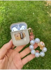 Resim PSR aksesuar Coco Ayıcık 2. Nesil Figürlü Koruma Kulaklık Kılıfı ile uyumlu 
