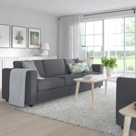 Resim IKEA Gri Ferah Kanepe - 3'lü Kanepe 