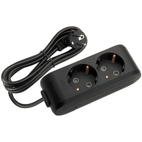 Resim Viko Multi-let 2'li Grup Priz Topraklı Çocuk Korumalı 5 Metre Siyah - 90133205 