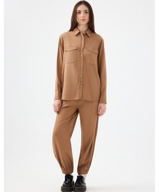 Resim Loft Kadın Eşofman Altı Kahverengi 