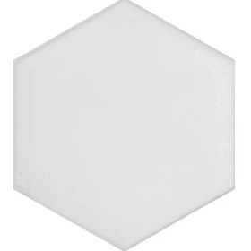 Resim Armada Çini 15x17 Cm Düz Beyaz AltıgenSeramik 