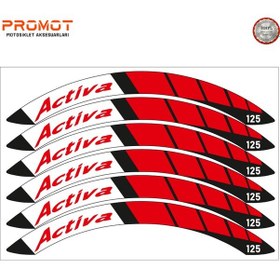 Resim Honda Activa Uyumlu Jant Şeridi 3 
