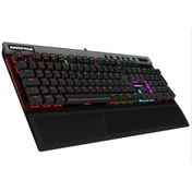 Resim Everest Rampage Hydra R7 FUL RGB OPTİK Switch Mekanik Klavye Siyah 