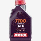 Resim Motul 7100 10W-40 1 Lt. 4 Zamanlı Tam Sentetik Motosiklet Yağı (Üretim Yılı: 2025) 