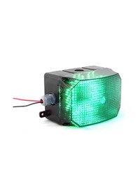 Resim Mesan Küp Led Multifonksiyon 43 Ses Siren Yeşil 12-24vac/dc Ms 251.2.12-24vac/dc 