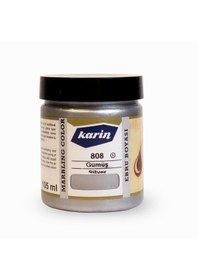 Resim Karin Ebru Boyası 105 Ml. 808 Gümüş 