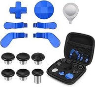 Resim TNP Elite Series 2 Controller Accessories - D-Pads, Thumbsticks, Paddles DIY Customizable Parts, High-Quality Blue Elite Component Kit, Replacement Accessories for Xbox One Elite Controller Series 2 