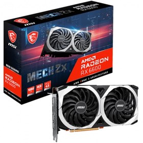 Resim MSI Radeon RX 6600 Mech 2X 8G 6600 8 GB GDDR6 Ekran Kartı MSI