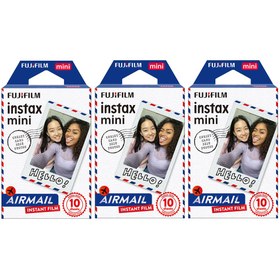 Resim Instax mini Air Mail 10x3 Film Seti 