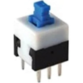 Resim Lockway Ic-196 Buton 6p 7x7mm 50 Adet Anahtarlı 