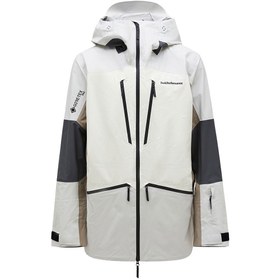 Resim Peak Performance Vertical Gore-Tex Pro Erkek Beyaz Kayak Ceketi 