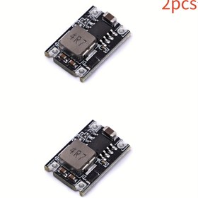 Resim 2 adet Mini DC Voltaj Regülatörü Adım Aşağı Modülü 3A, Sabit Çıkış 3.3V/5V, 5V/12V/24V 