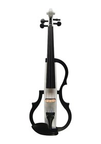 Resim Kinglos Kng Sdds-1802 Elektro Keman 4/4 - Beyaz Kutulu Zarif Beyaz Parlak Finish, Amfi Uyumluluğu Ve Profesyonel Performans İçin Hafif Kompakt Yapı 