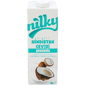 Resim NİLKY Şekersiz Hindistan Cevizi Sütü 1L 
