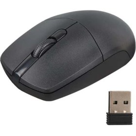 Resim Philips SPK7347B Kablosuz USB 1200DPI Sessiz Optik Mouse Siyah 