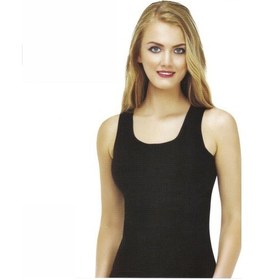 Resim 6 Adet Gümüş Kadın Likralı Geniş Askılı Atlet Renk Seçenekli 001 