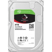 Resim 8Tb Ironwolf 3,5" 7200Rpm 256Mb Rv Sensör, Sata 3, 7-24 ST8000VN004 Nas Diski Seagate