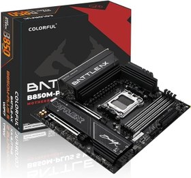 Resim COLORFUL BATTLE-AX B850M-PLUS S WIFI7 V14 AMD AM5 DDR5 8000MHz mATX Gaming (Oyuncu) Anakart 