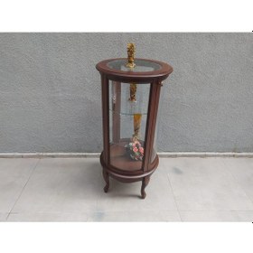 Resim Bengimobilya Gümüşlük Yuvarlak Model 120 Cm Parlak Ceviz Kayın Lükens Aslan Ay (482399574) 