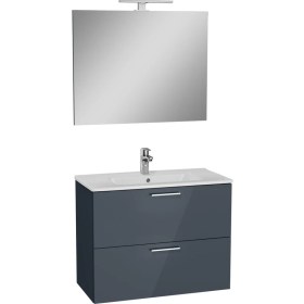 Resim VitrA Mia 75100 Banyo Dolabı Seti Çekmeceli 80 cm Antrasit 