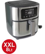 Resim Alveus AIRFLY XXL AF80B-R-1 8 lt Yağsız Airfryer Siyah 