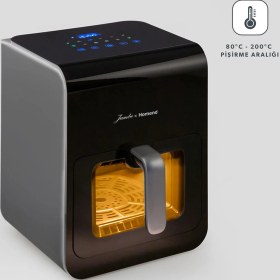 Resim Allians Jumbo&homend 2507H Airfryer, 12 Program, Dokunmatik Ekran, Buhar Fonksiyonu 