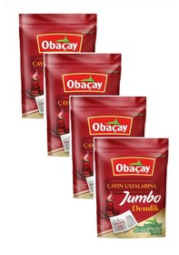 Resim Obaçay Jumbo Demlik Poşet Çay 30 X 25 G. - 4 Paket 