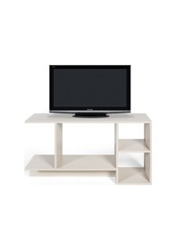 Resim Vista Tv Sehpası, Raflı, Bölmeli Safir Meşe 