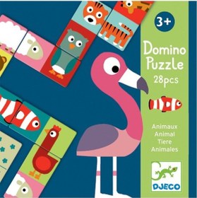 Resim Djeco Domino Animo-Puzzle 