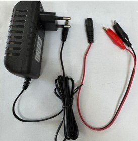 Resim Ayt Weko 14.4 Volt 1 Amper 5.5x2.5 Mm Uçlu + Krokodil Aparatlı Akü Şarj Cihazı Aleti Wk-29112 