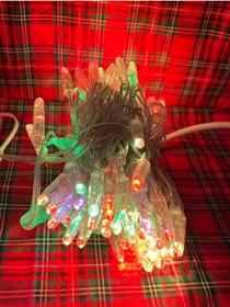 Resim OKYANUSAYD DIŞ MEKAN FİŞLİ 220V ŞEFFAF KABLO 10 METRE RGB MULTİCOLOR IŞIK ANİMASYONLU LED YILBAŞI IŞIK 