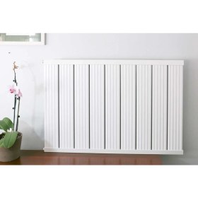 Resim Alurad Alüminyum Panel Radyatör Ekol 600 x 800 Ral 9010 Kırık Beyaz 