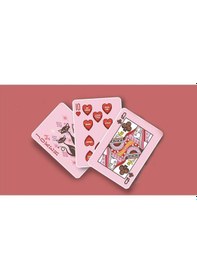 Resim Bicycle Vintage Valentine Oyun Kağıdı Kartı İskambil Kartları Destesi 