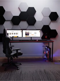 Resim KODIGU 160x60cm Oyuncu Masası - Gamer Desk - Gaming Masa - Bilgisayar Masası | 160cm x 60cm | Ayarlı Ayak 