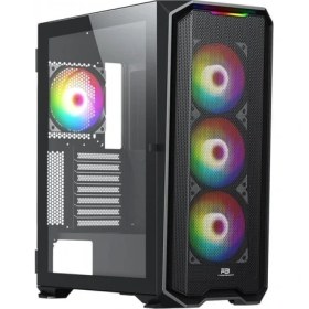Resim Powerboost PB-P3720B 850W 80+ Bronze Mesh Ön Panel 4xargb Fan+Usb3.0 Gamıng E-Atx Kasa Sıyah 