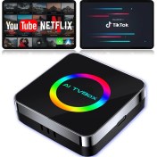 Resim Yeni Nesil Araç Carplay ve Android Auto Aı Box | 4GB+64GB Android 14 | Kablosuz Carplay & Android Auto Adaptörü | Youtube & Netflix & Navigasyon Destekli Multimedya 