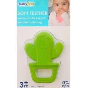 Resim Babyjem Kaktüs Diş Kaşıyıcı Açık Yeşil 