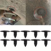 Resim 10 Adet Araba Plastik Tekerlek Kemer Astarı Çamurluk Koruma Klipsleri Oto Aksesuarları 7703077435 Clio Scenic Megane Spruce İçin 