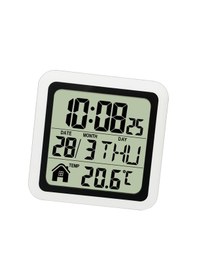 Resim Suntek İç Mekan Sıcaklık Göstergesi Ölçer Masa Kolay Beyaz 