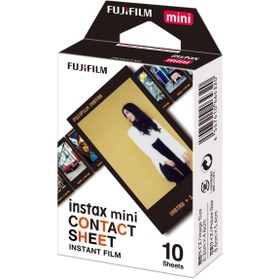 Resim Fujifilm Instax Mini Contact 10'lu Özel Film 