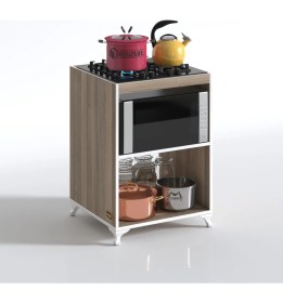 Resim Kenzlife ocak dolabı figen crd 85*60*57 mutfak modül mini fırın ankastre ocak için 