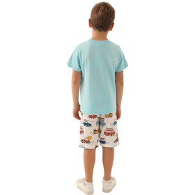 Resim Roly Poly Erkek Çocuk Bermuda Takım Açık Mavi - Açık Mavi / 2-3 Yaş 