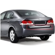 Resim Honda Civic Formlu Krom Bagaj Alt Çıtası 2007-2012 