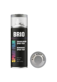 Resim Brio Sprey Boya Çıkarabilinir Aluminium 400 Ml 
