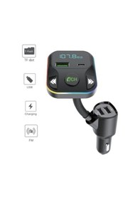 Resim G12 Pd Şarj Özellikli Dijital Göstergeli Bluetooth Fm Transmitter 