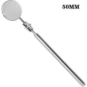 Resim Xiyu Shop 50MM Tarzı Taşınabilir Araba Teleskopik Algılama Lens Muayene Yuvarlak Ayna Araba Açı Görüş Kalemi Otomatik Muayene El Onarım Aracı (Yurt Dışından) 