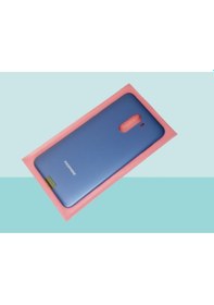 Resim Xiaomi Poco F1 Uyumlu Full Kasa Arka Kapak Batarya Kapağı - Mavi Çok Renkli 