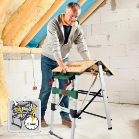 Resim Bosch Home And Garden Pwb 600 Çalışma Tezgahı Pwb 600, Yeşil 